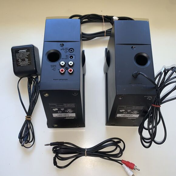 Bose Companion 2 Multimedia Computer PC Laptop Speakers Complete Tested EUC - Picture 9 of 10
